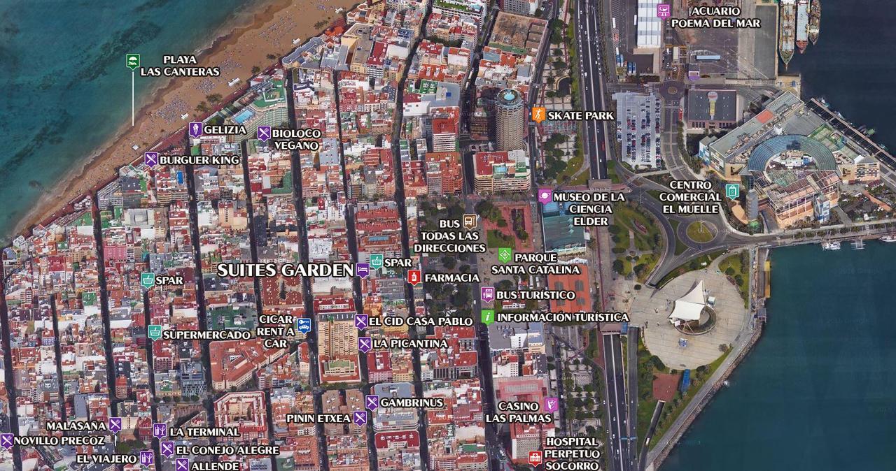 Suites Garden Apartamento 12 Las Palmas de Gran Canaria Ngoại thất bức ảnh